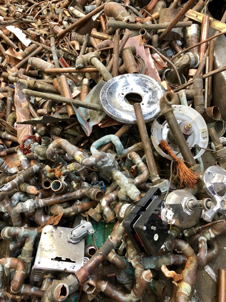 Mixed Copper & Brass Brookfield Scrap